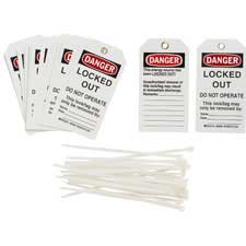 DANGER Locked Out Do Not Operate Lockout Tagout Tags