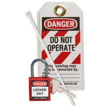 Compact Nylon Padlock Personal Kit