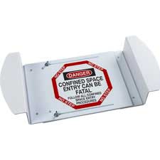 DANGER Confined Space Entry Can Be Fatal Follow All Confined Space Entry Procedures Sign