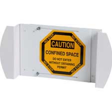 CAUTION Confined Space Do Not Enter Without Obtaining Permit Sign