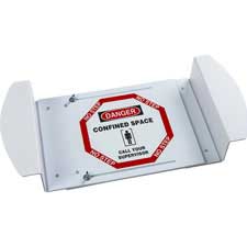 DANGER Confined Space Call Your Supervisor Sign