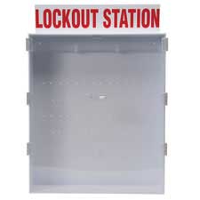 Large Enclosed Lockout Station