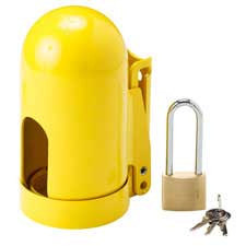 Snap Cap Gas Cylinder Lockout Device