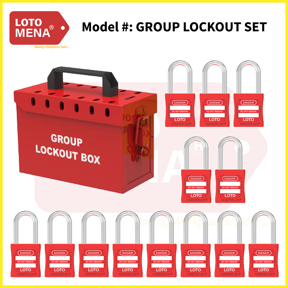 LOTO MENA - GROUP LOCKOUT SET