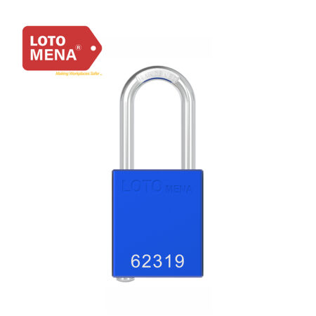 LOTO MENA ALUMINIUM PADLOCK- BLUE