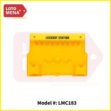 LOTO MENA LOCKOUT STATION - 10 PADLOCKS