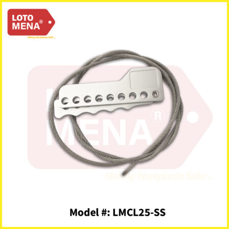 LOTO MENA SS Sqeezer Cable Lockout