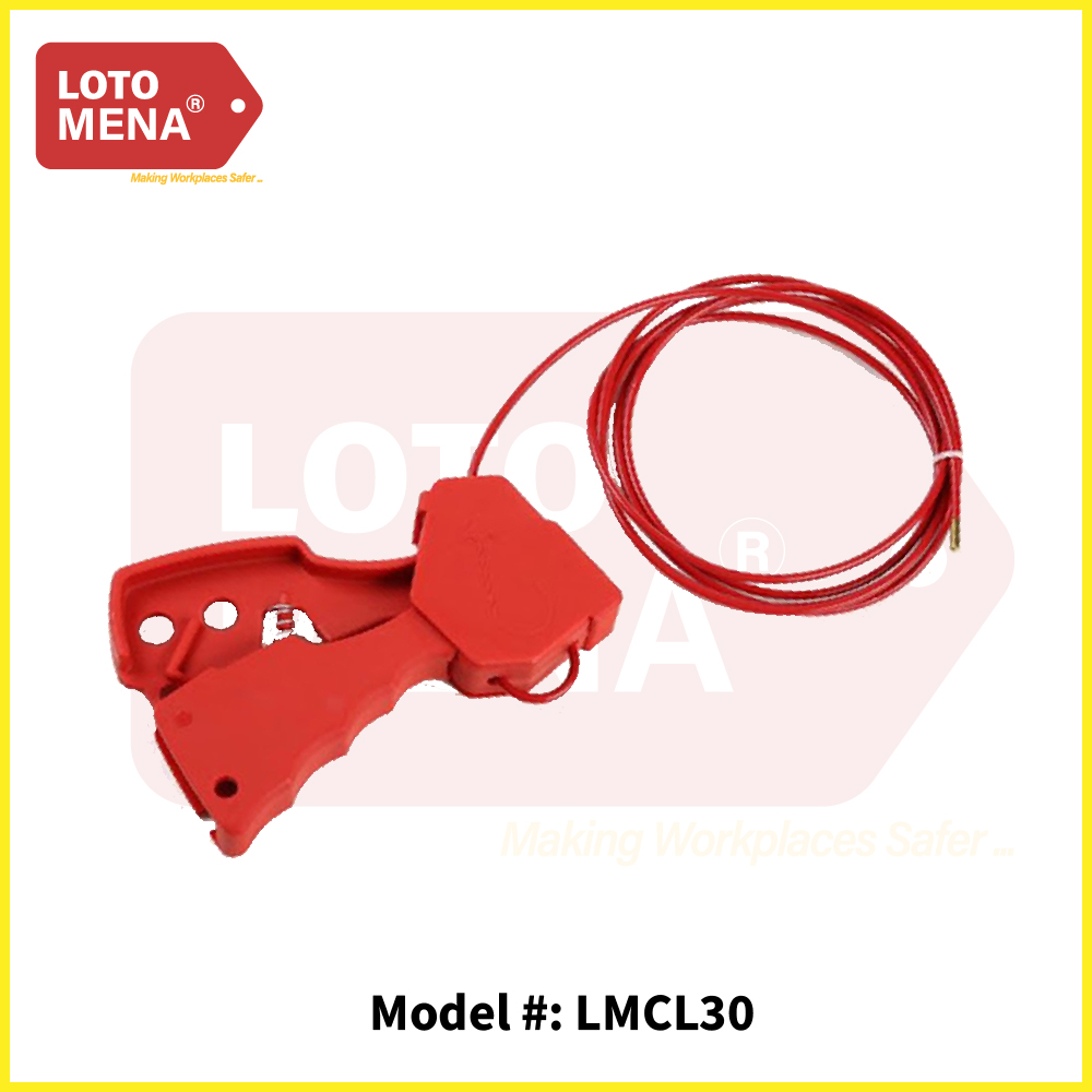 LOTO MENA Premium Squeezer Cable Lockout