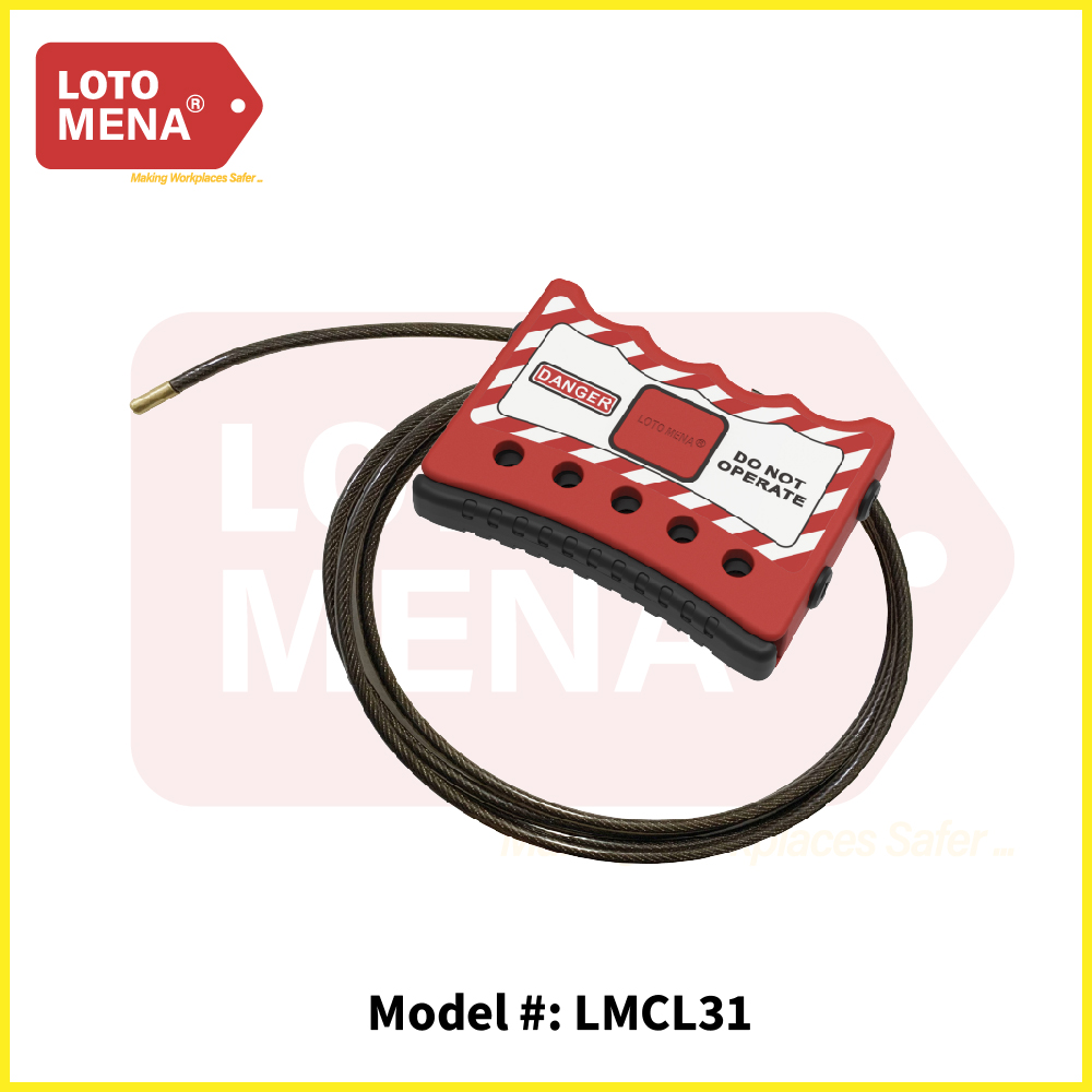 LOTO MENA Grip-On Cable Lockout