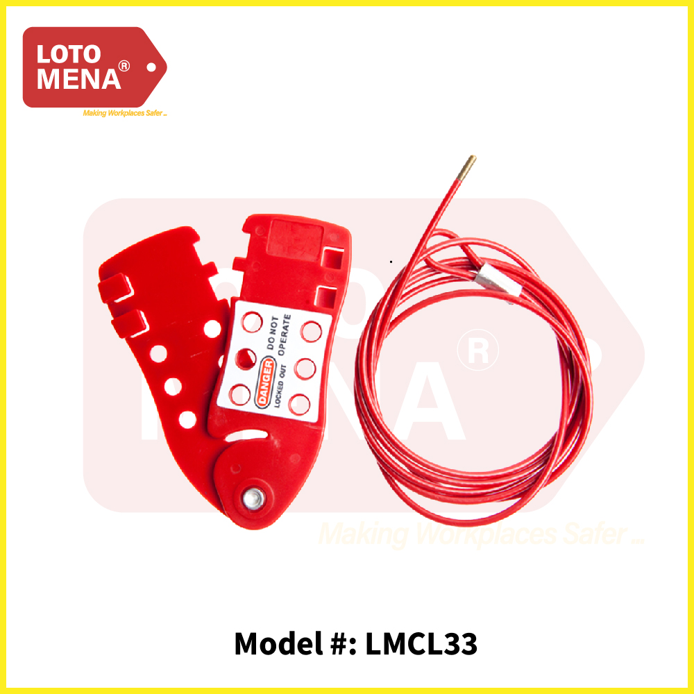 LOTO MENA Fish Type Cable Lockout