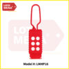 LOTO MENA Nylon Lockout Hasp 5mm - 6 locks
