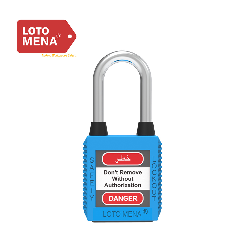 LOTO MENA PADLOCK - STEEL BLUE