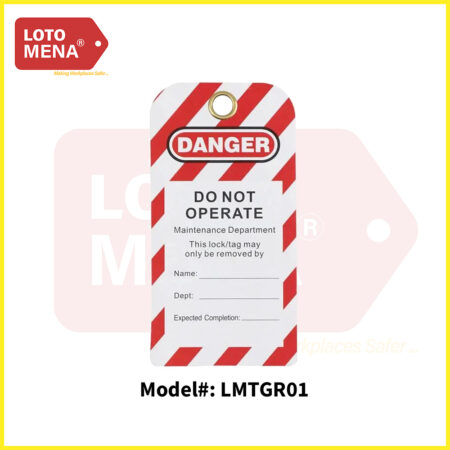 LOTO MENA Safety Warning Tag - DO NOT OPERATE