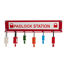 Large Padlock Station