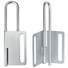 Steel Heavy Duty Lockout Hasp, 3in (76mm) Jaw Clearance
