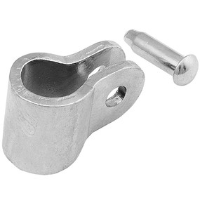 Shackle Collars For 1/4in (6.4mm) Diameter Shackles, Zenex™ Thermoplastic And Aluminum Safety Padlocks