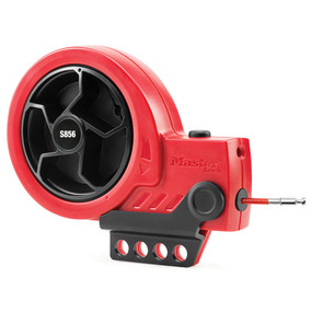 Retractable Cable Lockout Device With Steel Core Cable