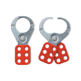 Steel Lockout Hasp, 1-1/2in (38mm) Jaw Clearance