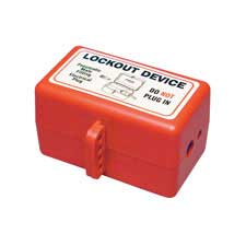 Combination Electrical and Pneumatic Plug Lockout