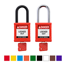 Velocity Nylon Safety Lockout Padlocks